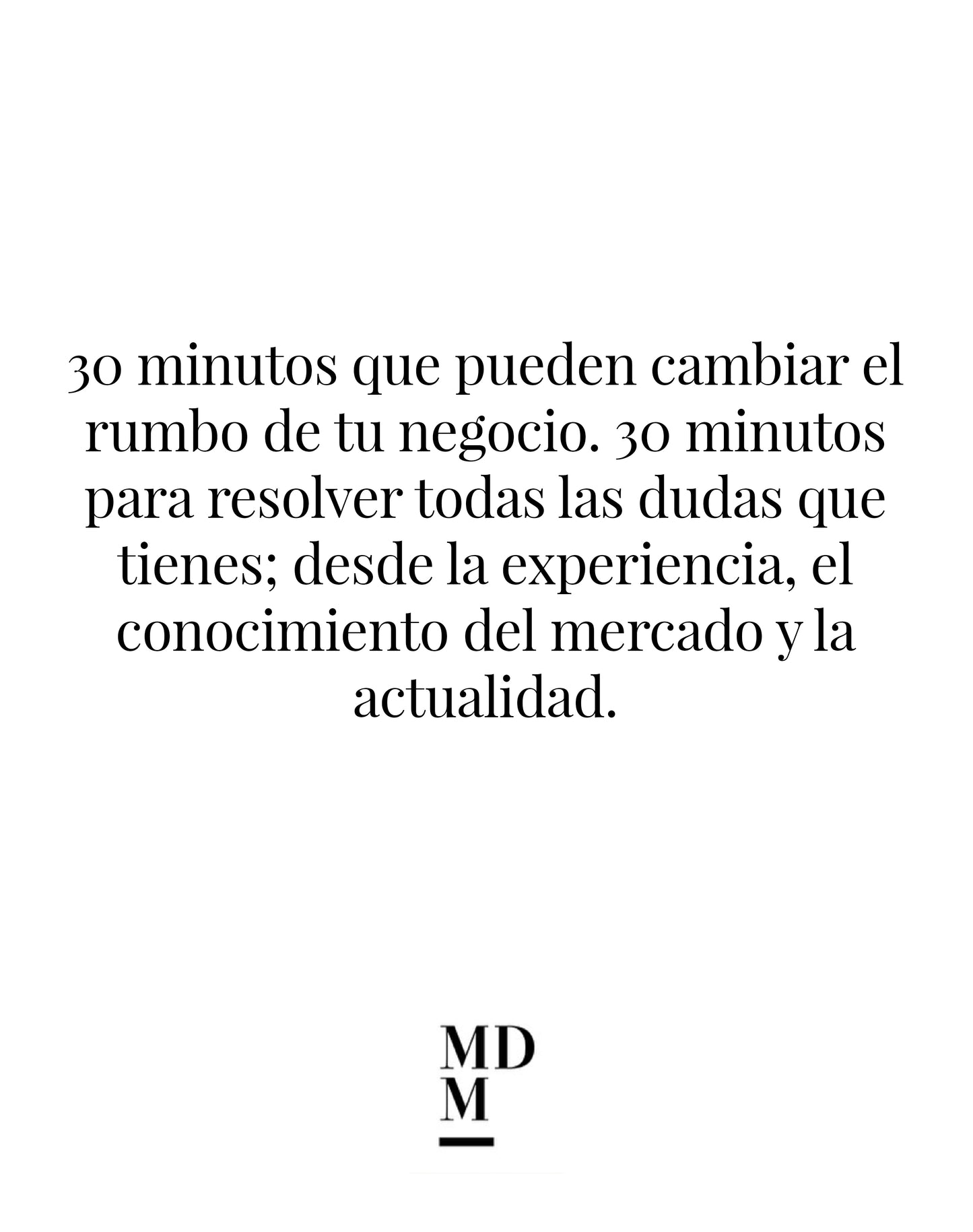 Asesoría 1:1 – Consulta de 30 min para dudas puntuales