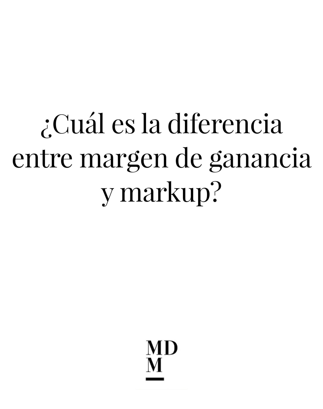 ¿Cuál es la diferencia entre margen de ganancia y markup?