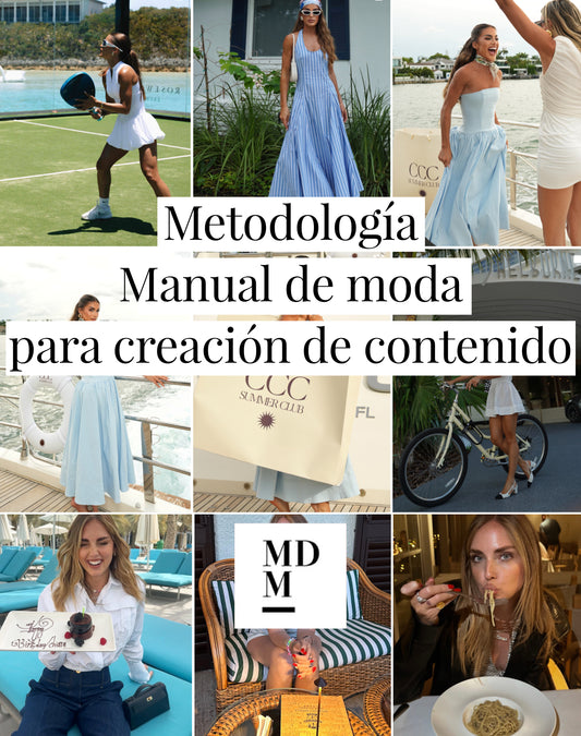 Método Manual de moda para Creación de contenido