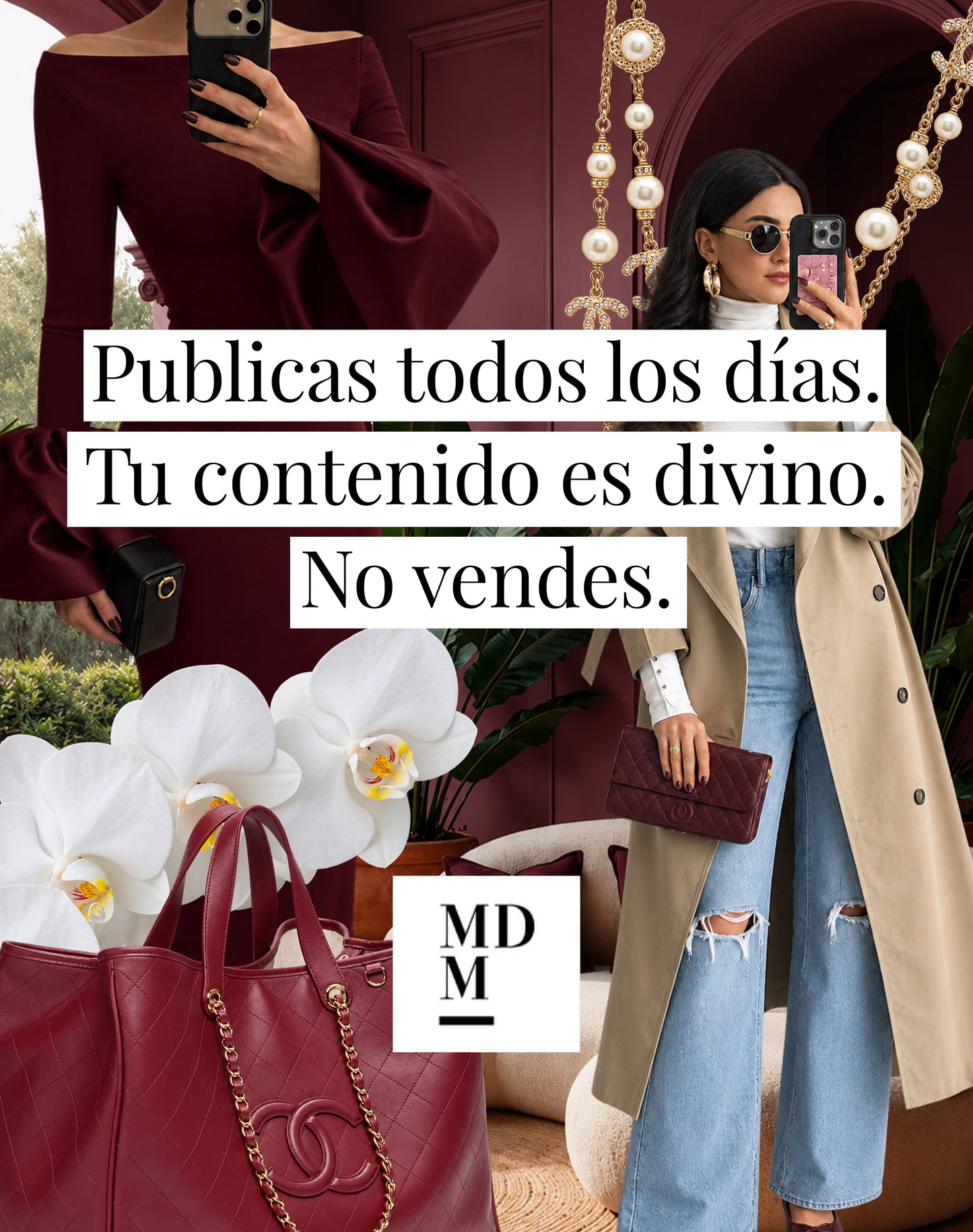 Curso: Publicas todos los días, tu contenido es divino. No vendes